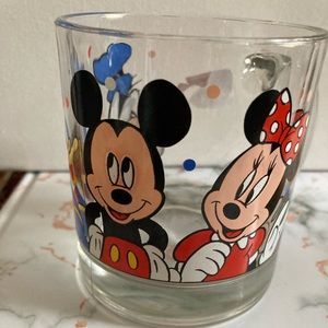 Disney Characters Glass Mug